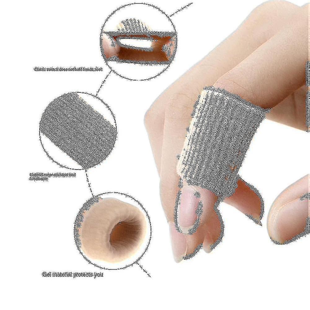 21 قطعة واقيات إصبع القدم جل الألياف لتبطين الذرة ، بثور ، النسيج ، أصابع القدم & ، 3 أحجام