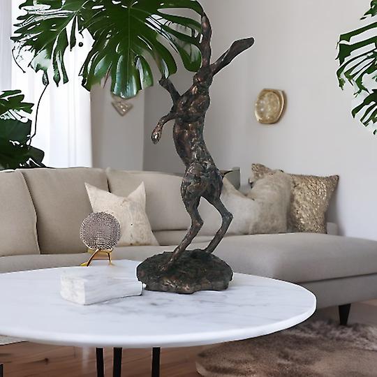 Dancing Hare Sculptures & Statues