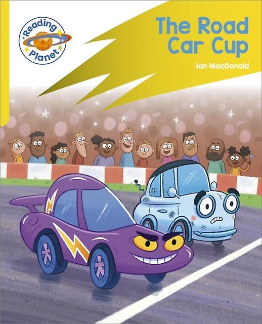 Reading Planet Rocket Phonics Target Practice The Road Car Cup Yellow by Ian Macdonald Paperback Book