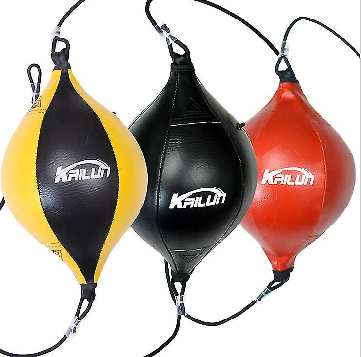 Red Pear-shaped Hanging Elastic Rope Boxing Ball Boxing Punching Bag Az13909