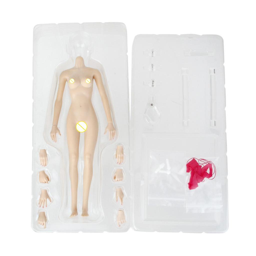 1/6 senza cuciture super-flessibile corpo femminile action figure w / accessorio A