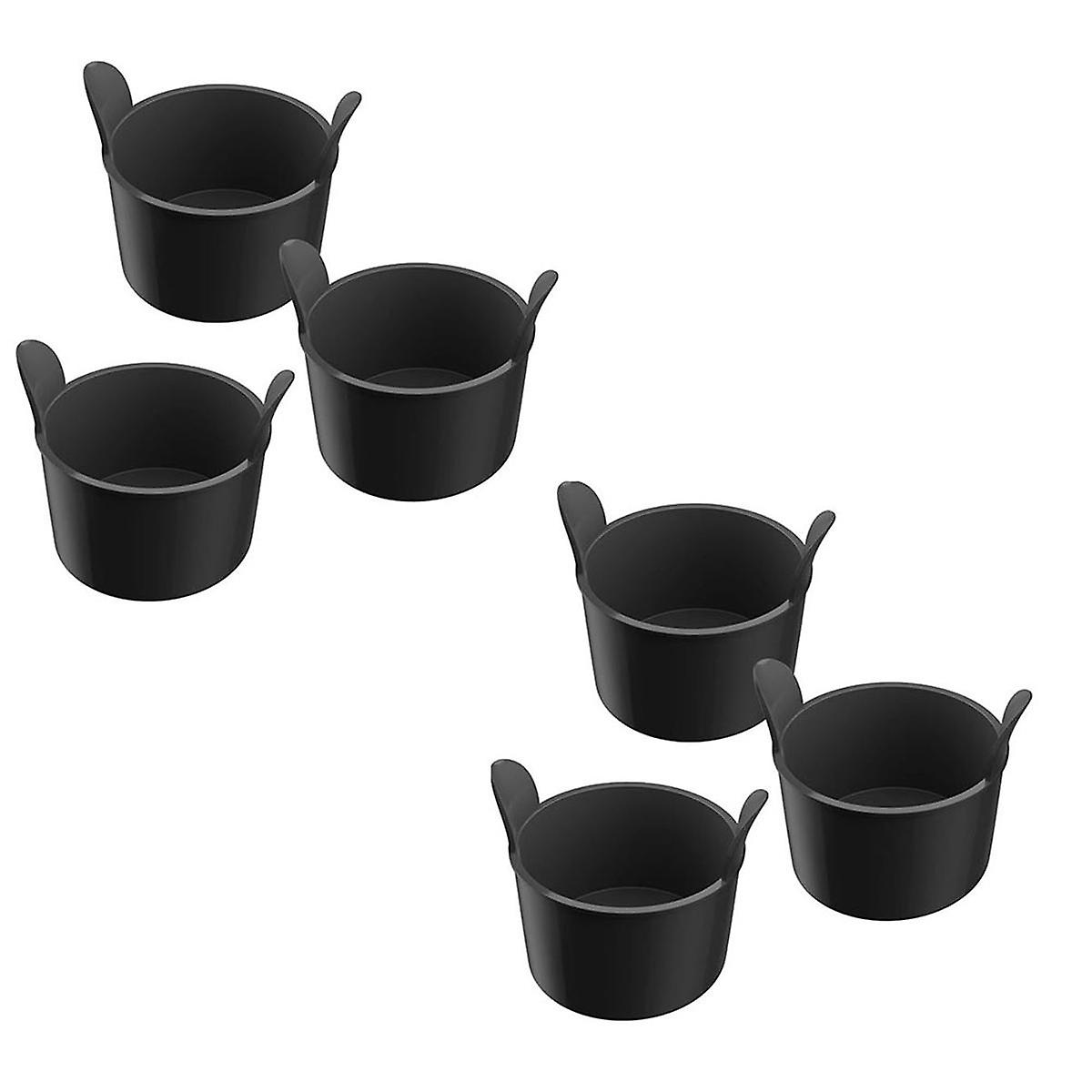 6 PZ per Ninja DZ201 Foodi Egg Poachher Friggitrice ad aria Egg Poccher, Pirottini in silicone per friggitrice ad aria Ninja