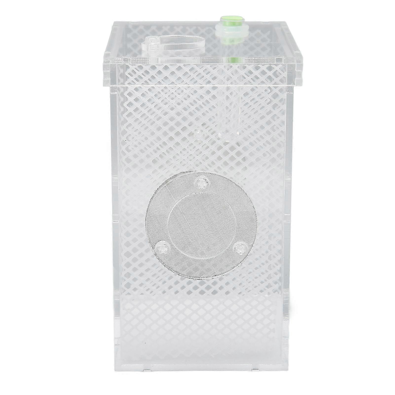 Reptile Insect Enclosure Tank Mini Acrylic High Transparency Moisturizing Reptile Insect Breeding Box L 