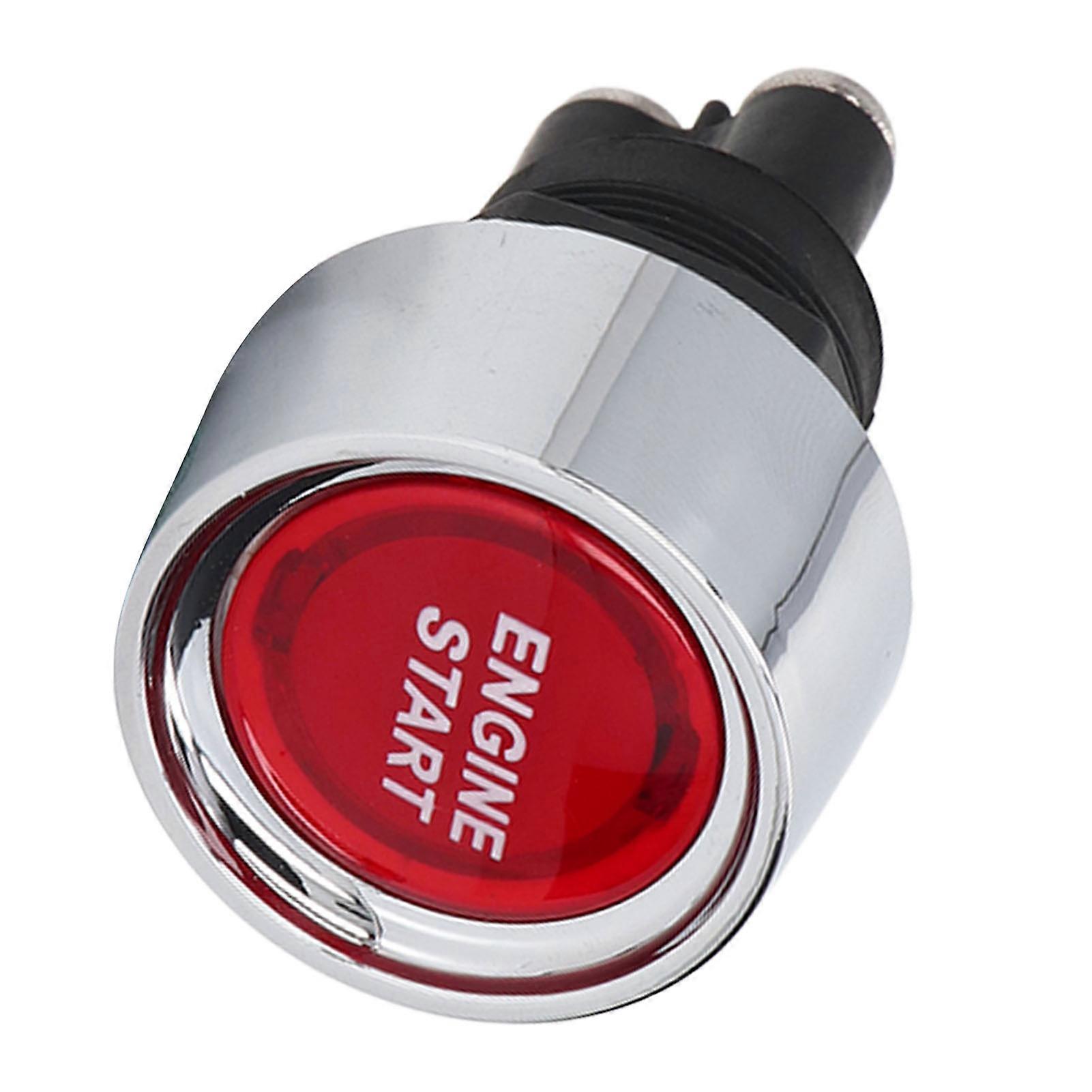 Engine start-stop button suitable for sports cars, supporting 12 - 24V