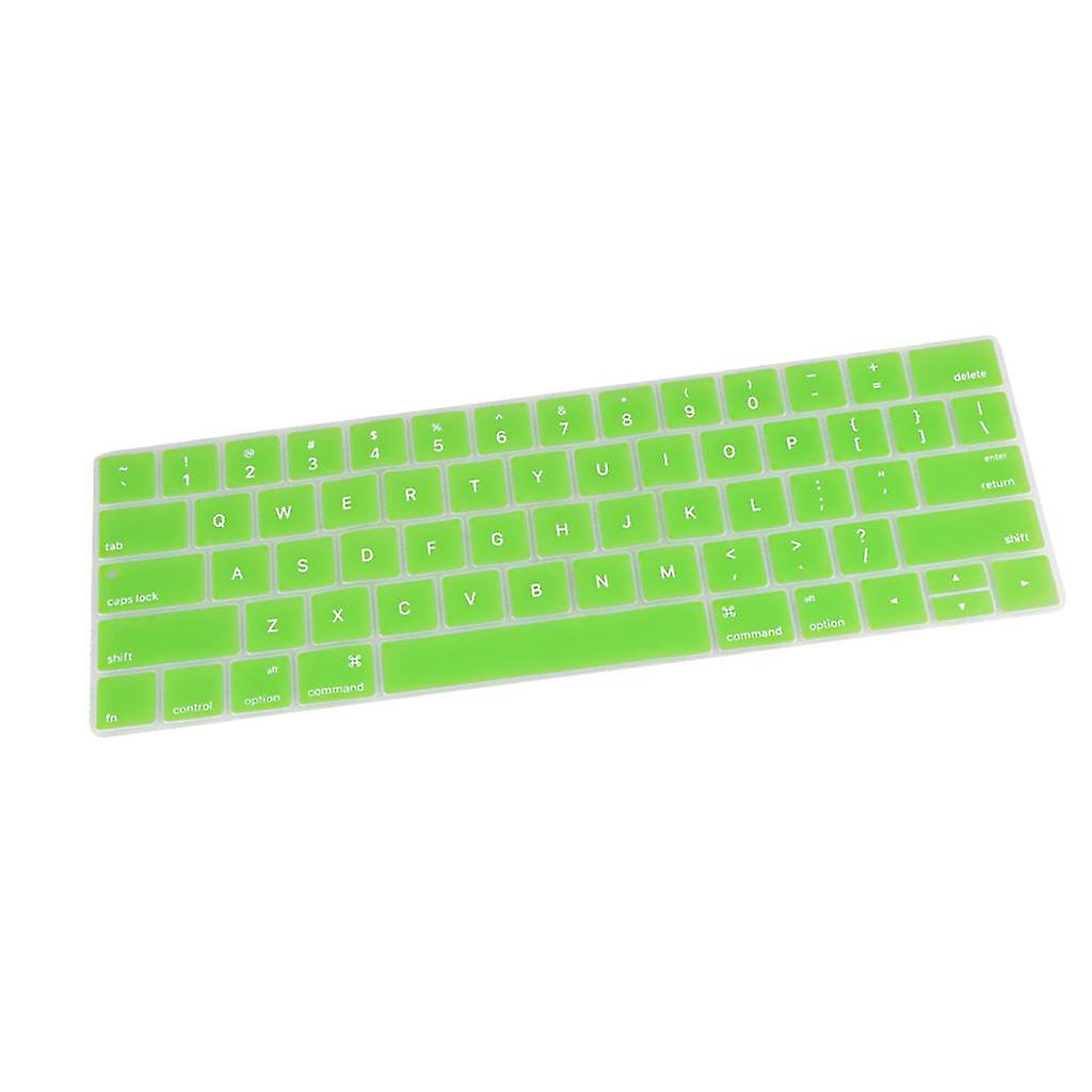 Slim Keyboard Protector SKin for Macbook Pro 13"/15" with Touch Bar Green