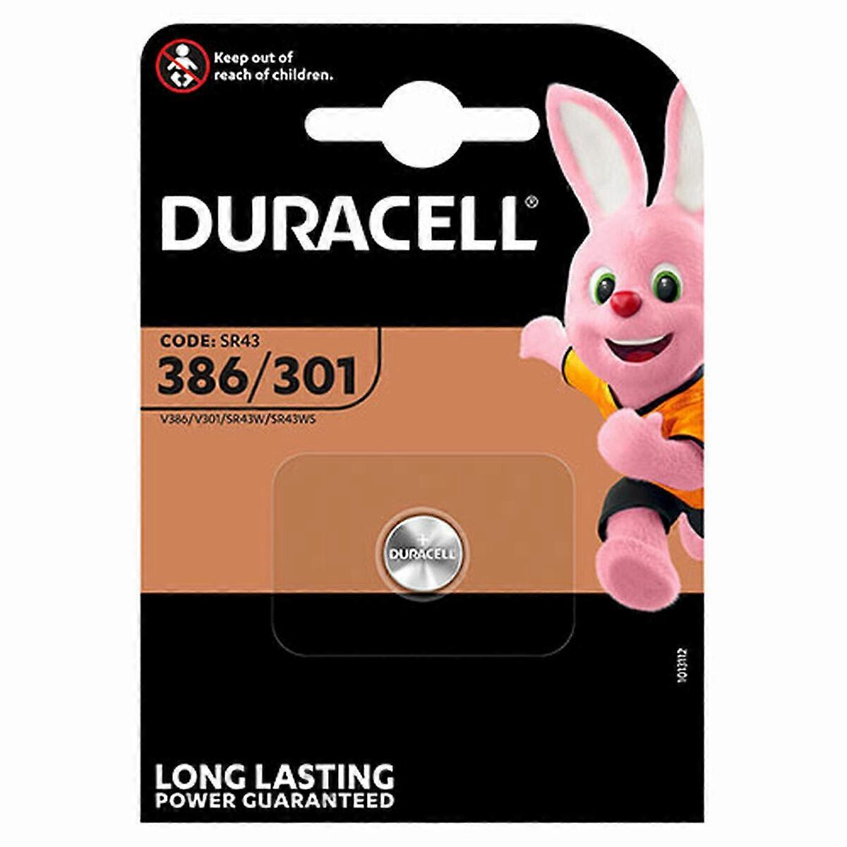 Batterie Oxyde DURACELL 386/301