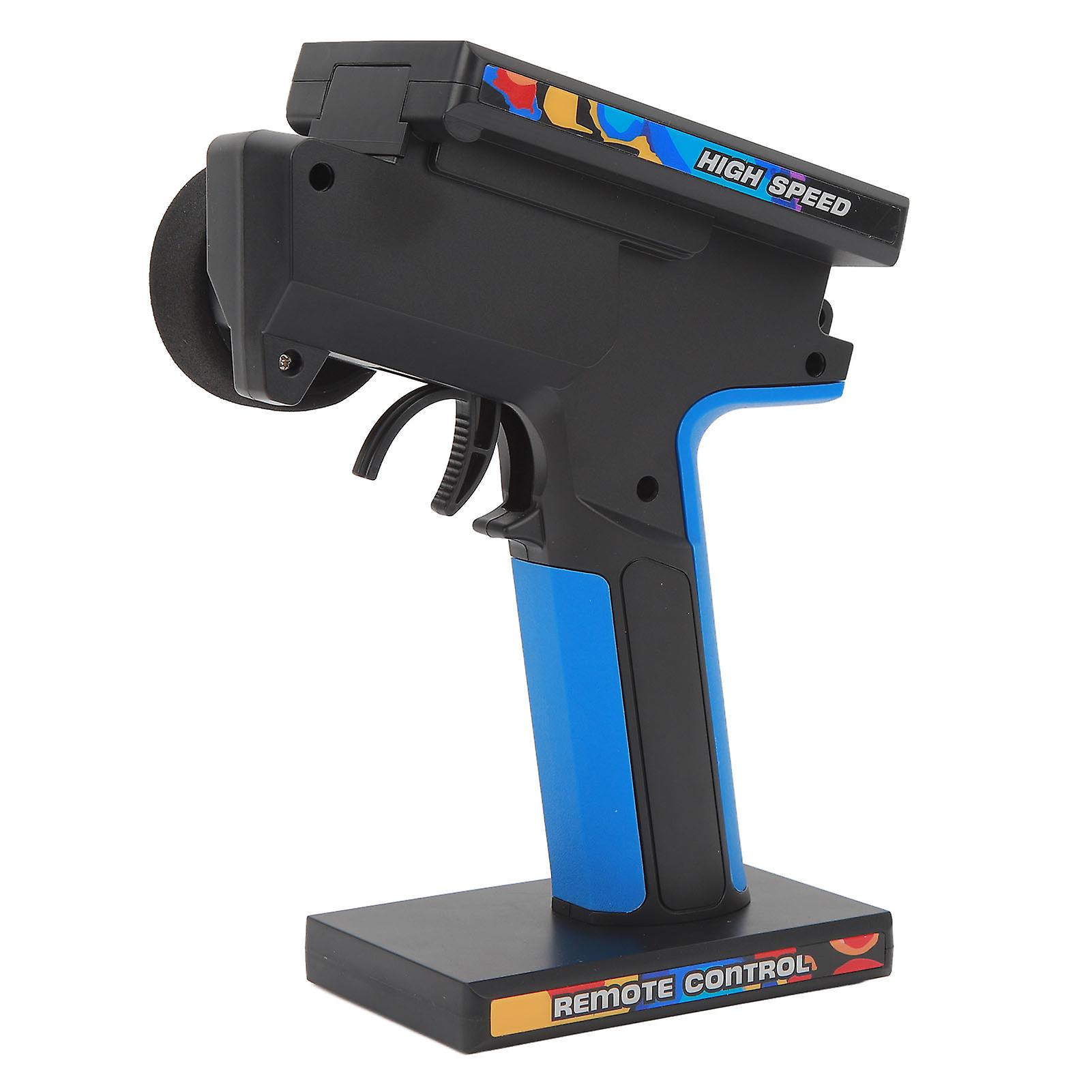 RC Transmitter RC Car Radio System Remote Controller Transmitter for WLToys 124017 124016 144010 104072 124007 Blue and Black 