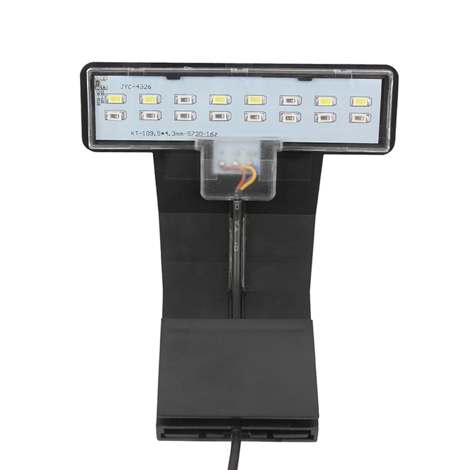 Slim LED Aquarium Lights Clip-on LED Plants Grow Light 8W Freshwater Lamps Waterproof Lamp For Fish