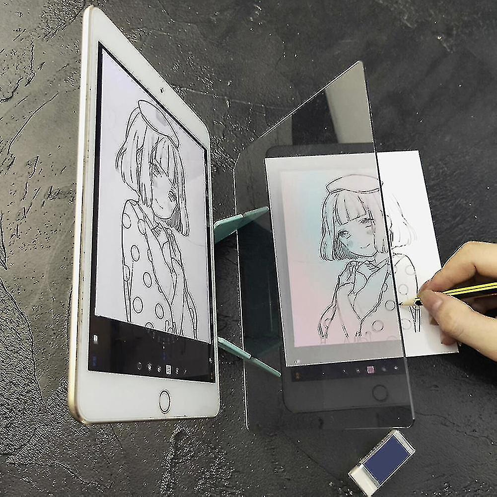 Sketch Tracing Drawing Board Optical Draw Projector Painting Reflection Board Black-eyzi