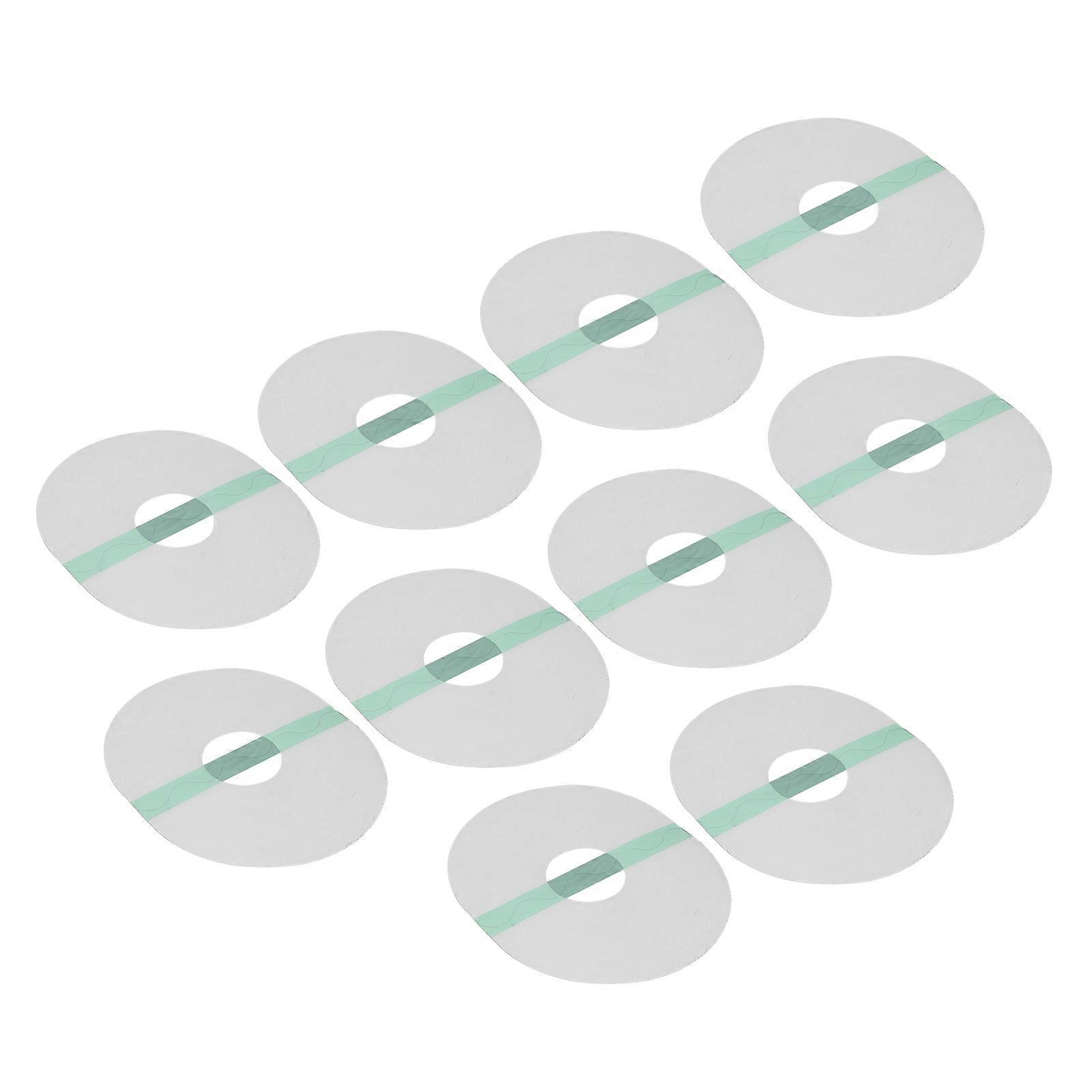 10pcs Sensor Covers Oval Shape Adhesive Waterproof Breatheable Sensor Patches for Shower Walking