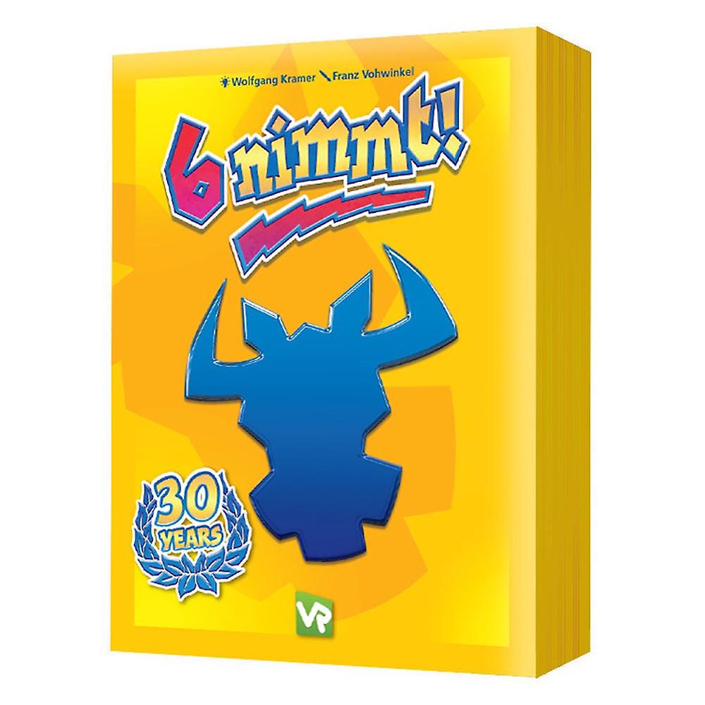 6 Nimmt 30 Years Jubilee Edition Board Game 2 to 10 Players Ages 8 Years and Up