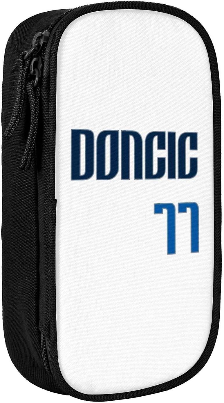 Luka #77 Doncic Piórnik o dużej pojemności do biura College Duże przechowywanie Torba o dużej pojemności Uchwyt na woreczek Pudełko Kosmetyczka dla dorosłych BD-0124