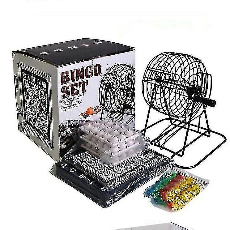 20*20cm Bingo Game Console Bingo Lottery Game Wedding Annual Meeting Lottery Machine Party Entertain