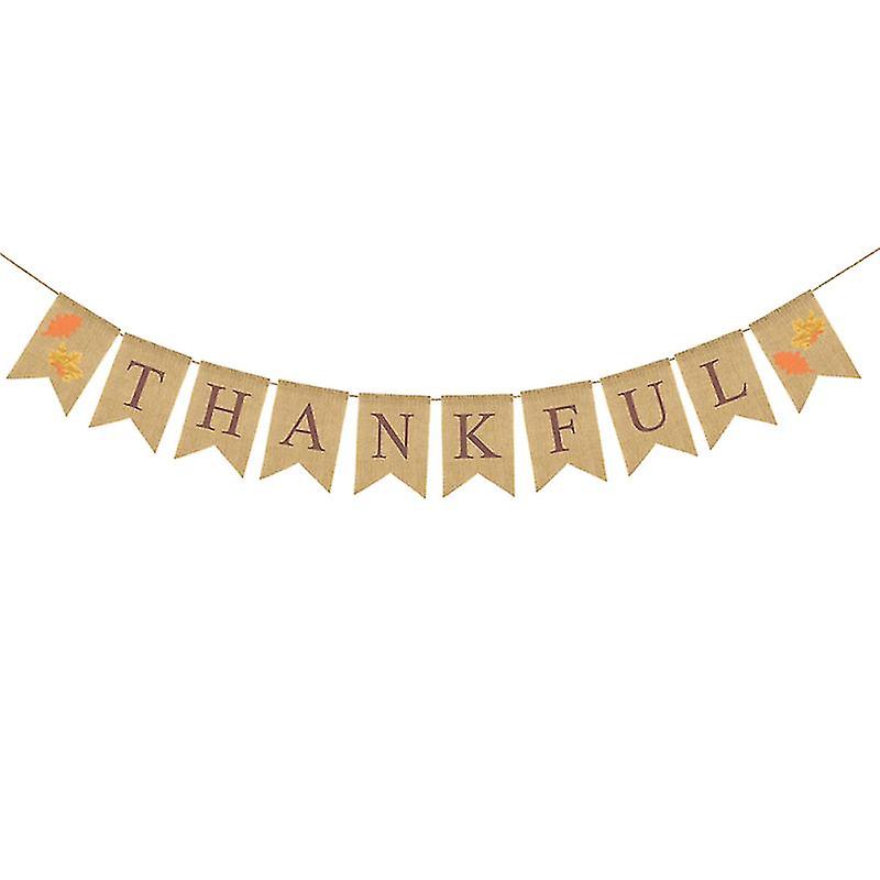 1pcs Thanksgiving Banner For Party