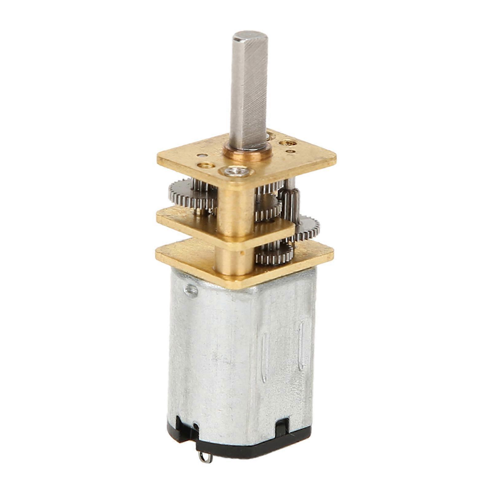 Gear Motor Speed Reduction High Quality with Metal Gearbox GA12-N20 DC 3V 15-1000RPM1000RPM