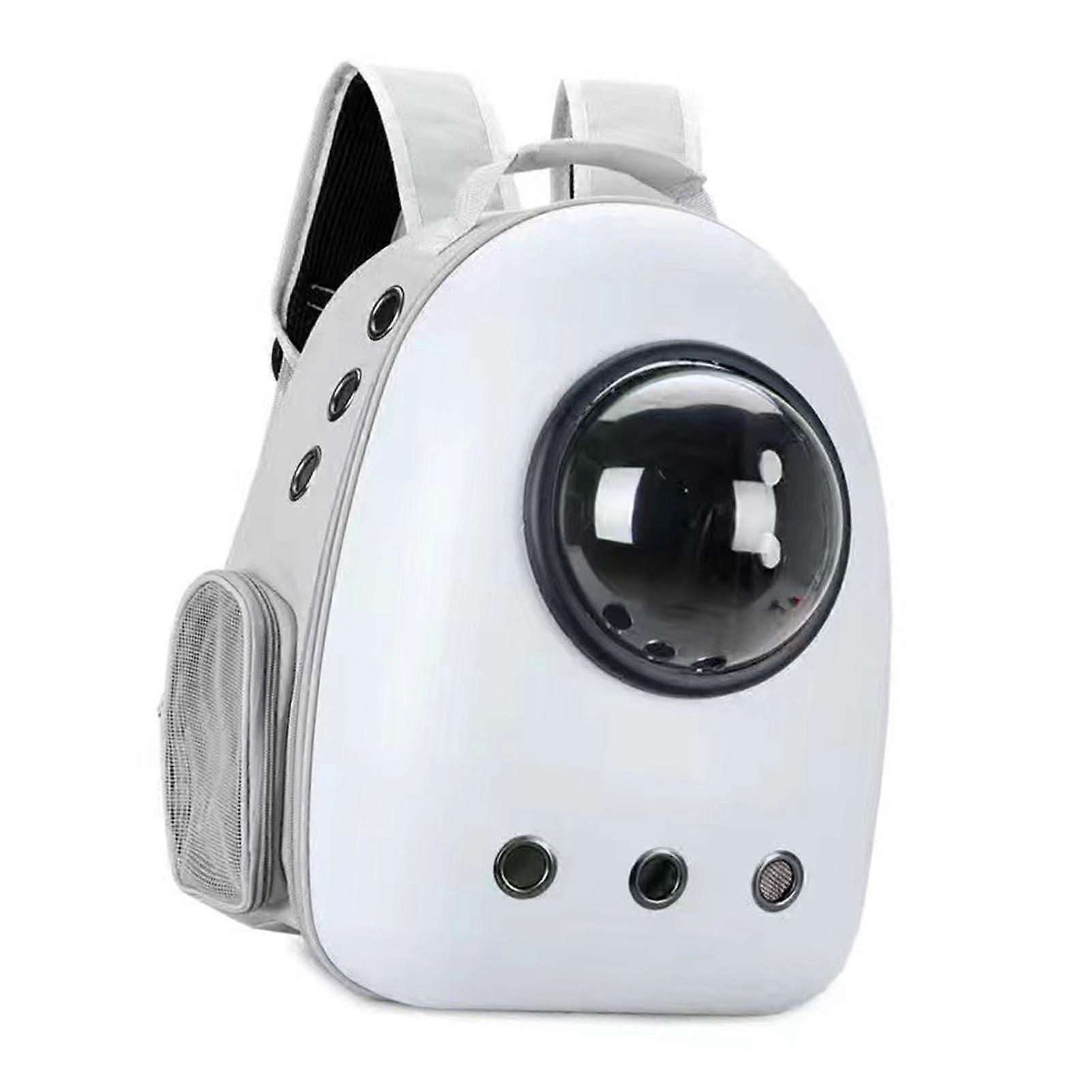 Kattryggsäck med genomskinligt fönster, andningsbar, mångsidig rymdkapsel, kattryggsäck för utomhusresor, vandring