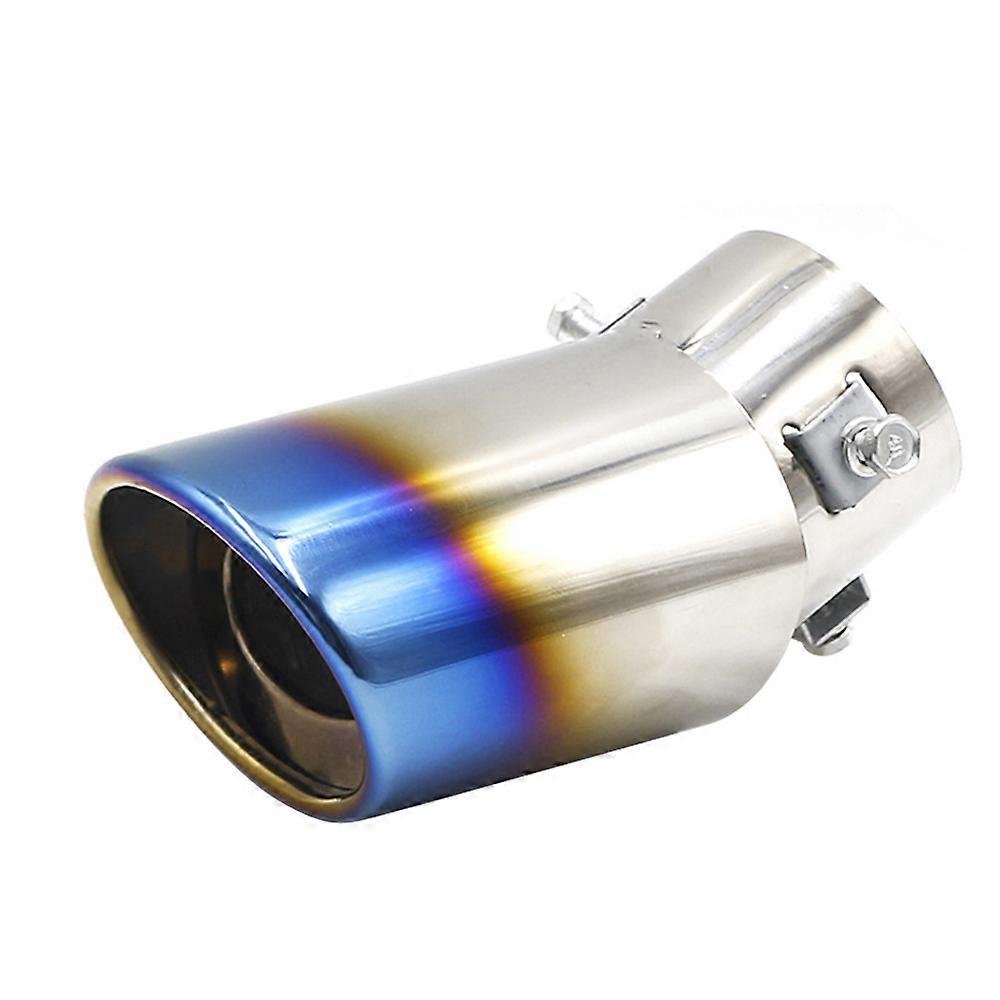 Car accessories Tail throat exhaust pipe decoration for Ford Focus MK2 MK3 MK4 Fiesta Ecosport Mondeo Fusion kuga Escape