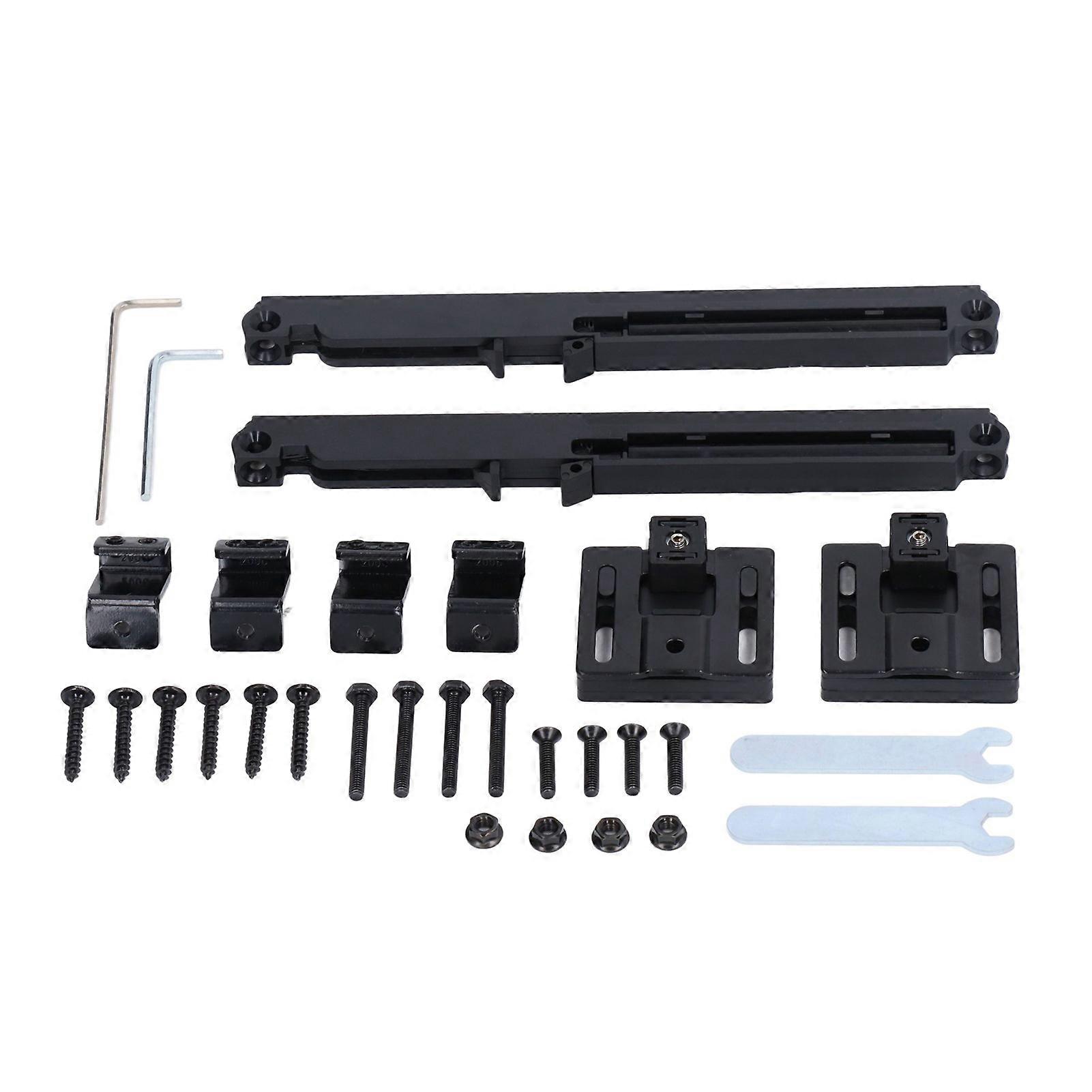 2Pcs Door Spring Buffer Soft Close Mechanism Damper Accessory Set Kit for 40?80lbs