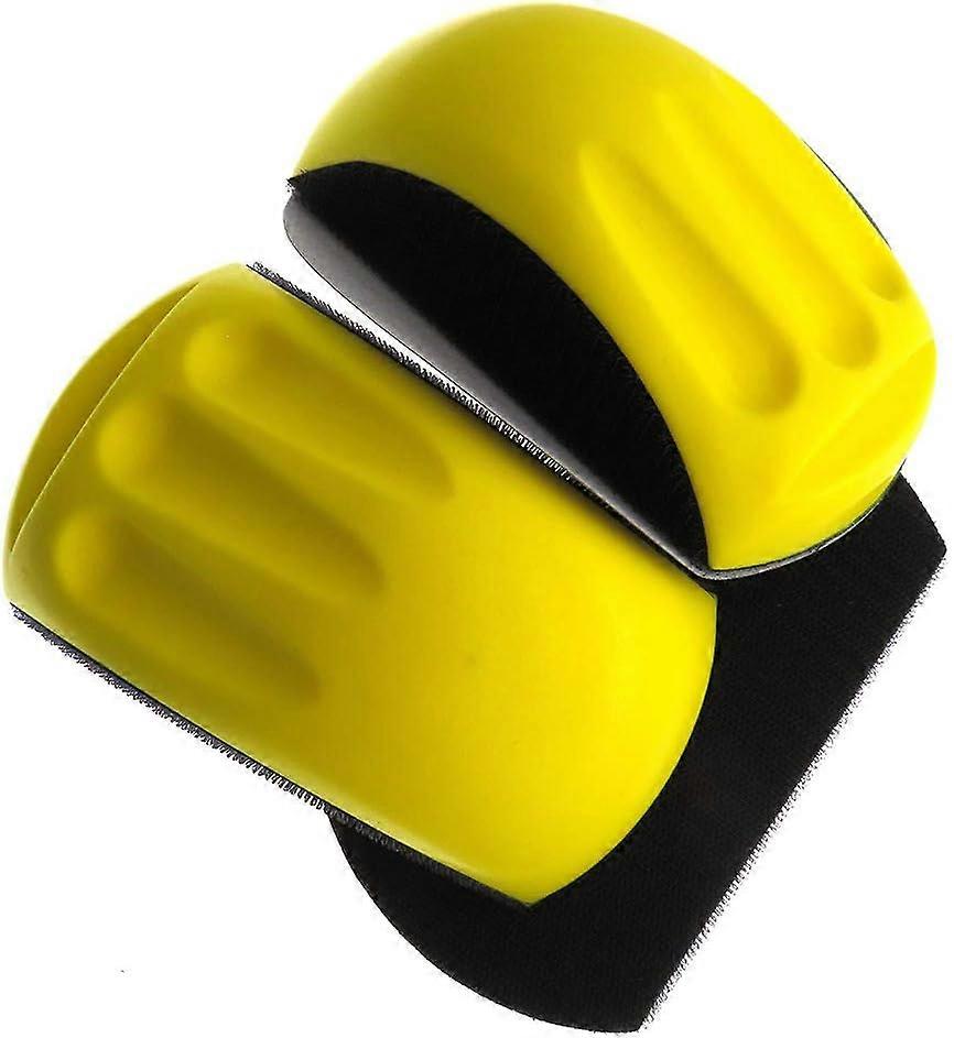 Sanding Block Disc with Hook Loop Backing for Woodworking Furniture Restoration