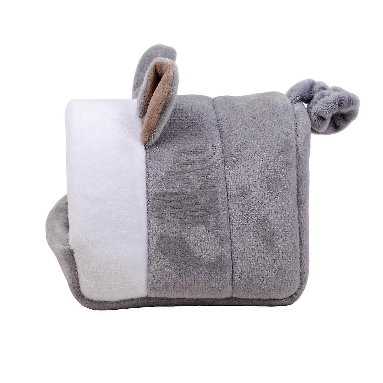 Cozy Hamster Nest Provide Warmth Comfort Versatile Plush Sponge Safe Soft Texture Small Pets Nest for Winter