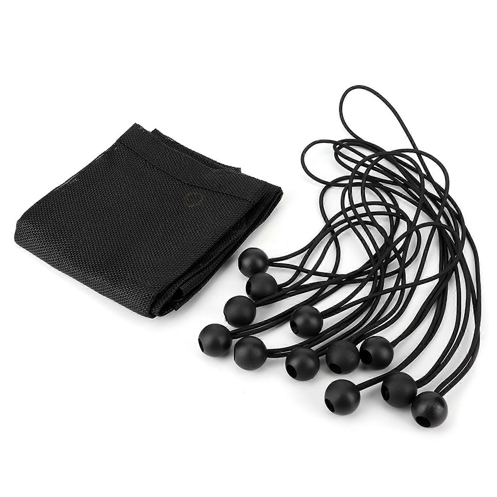 Couverture de pare-soleil d’isolation de toit de porte avant filet filet accessoire de voiture adapté à Jeep Wrangler JL 2018 +