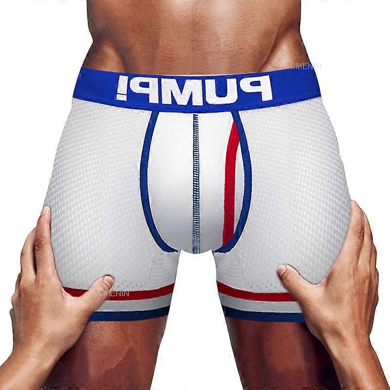 Marque Homme Sous-vêtements Boxer Coton Respirant Culotte Homme