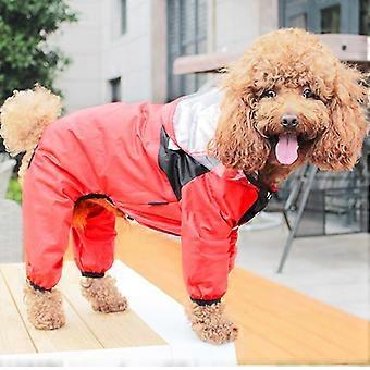 Jianghuo Hond Regenjas Hond Gezicht Huisdier Kleding Wetsuit Waterdichte Hond Jas Honden Waterdichte Kleding Voor Honden Huisdier Jas