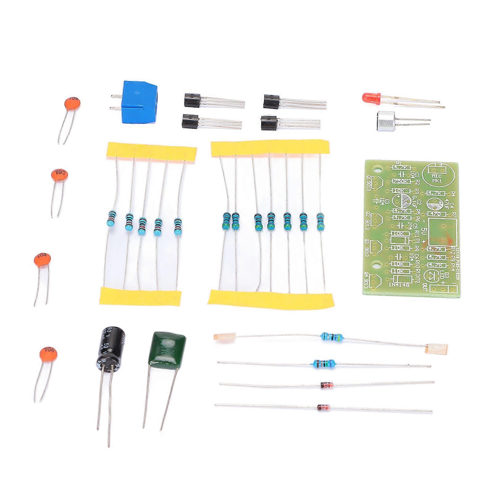 Voice Switch Module Lyd Akustisk Control Board Tilbehør Del Sett Kit for DIY 5V