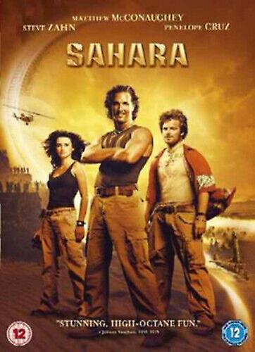 Sahara DVD (2005) Matthew McConaughey Eisner (DIR) cert 12 - Region 2
