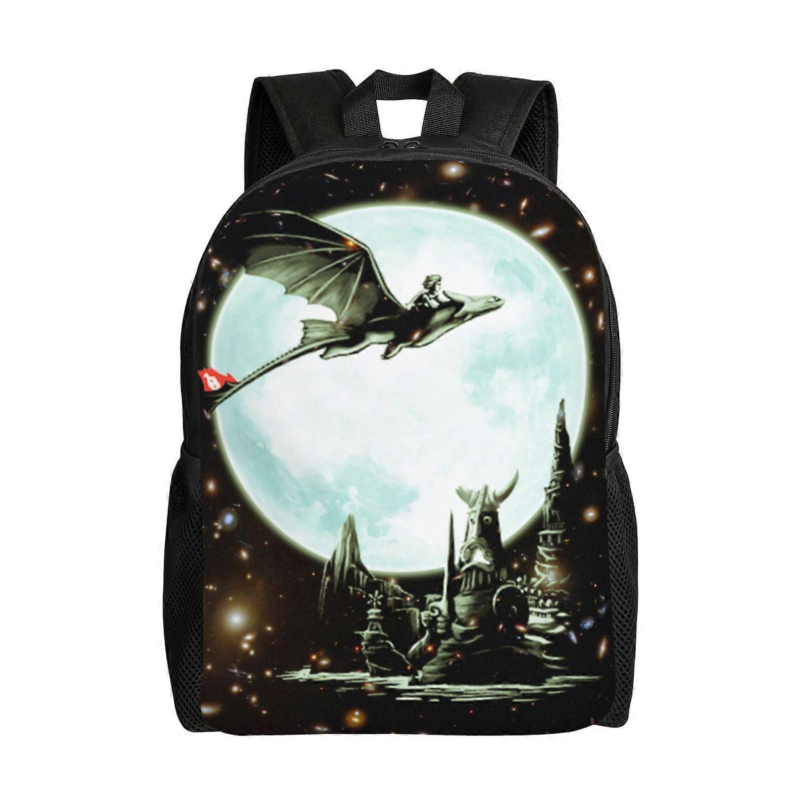 Night Fury كيفية تدريب حقيبة ظهر التنين الكرتونية الخاصة بك للعمل حقيبة كمبيوتر محمولة-LDYH04