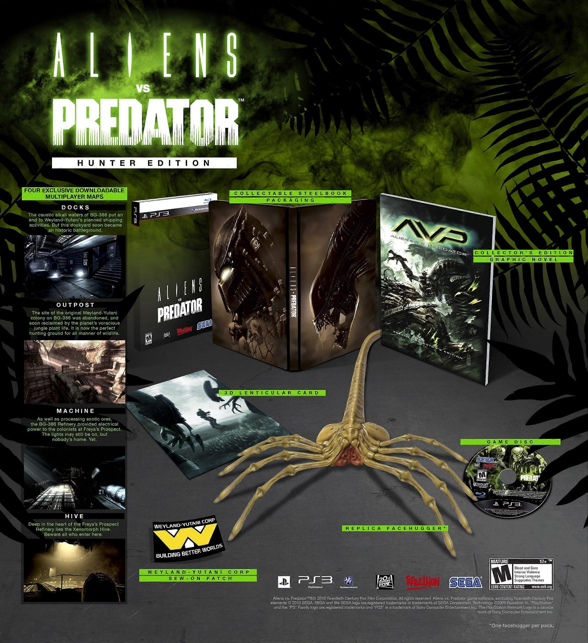 Sega Aliens Vs. Predator Hunter Edition - Xbox 360 - PAL - New & Sealed