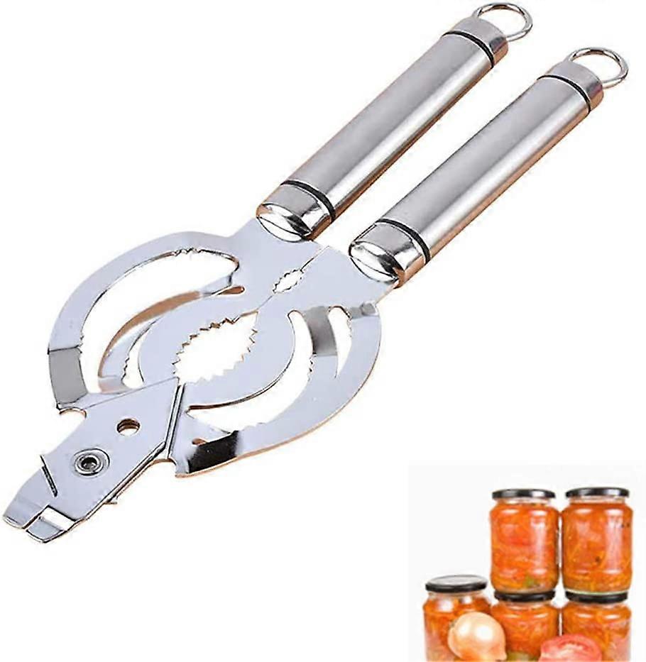 Ouvre-bocal multifonction avec couvercle main