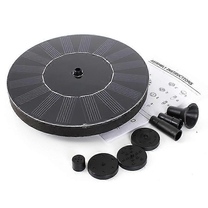 Solar Powered Fountain Pump