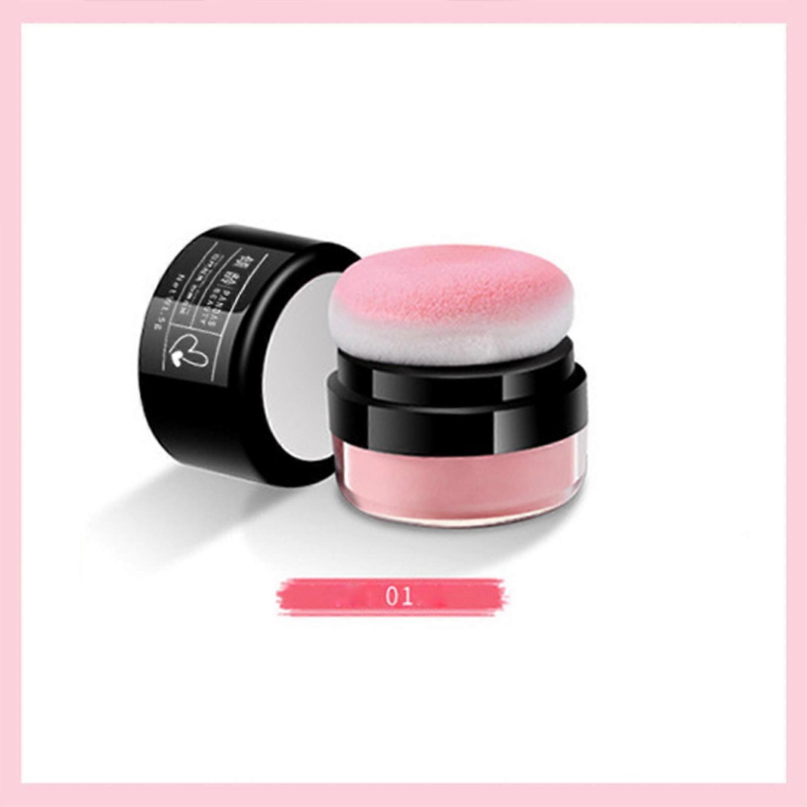 Lazy Powder Blusher Facial Makeup Rouge crée un look naturel et bon