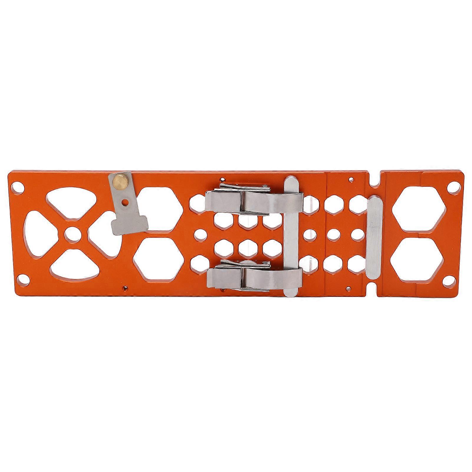 Orange Woodworking Right Angle Saw Guide Rail Hollow Design Lightweight 90 Circular Saw Guide Rail