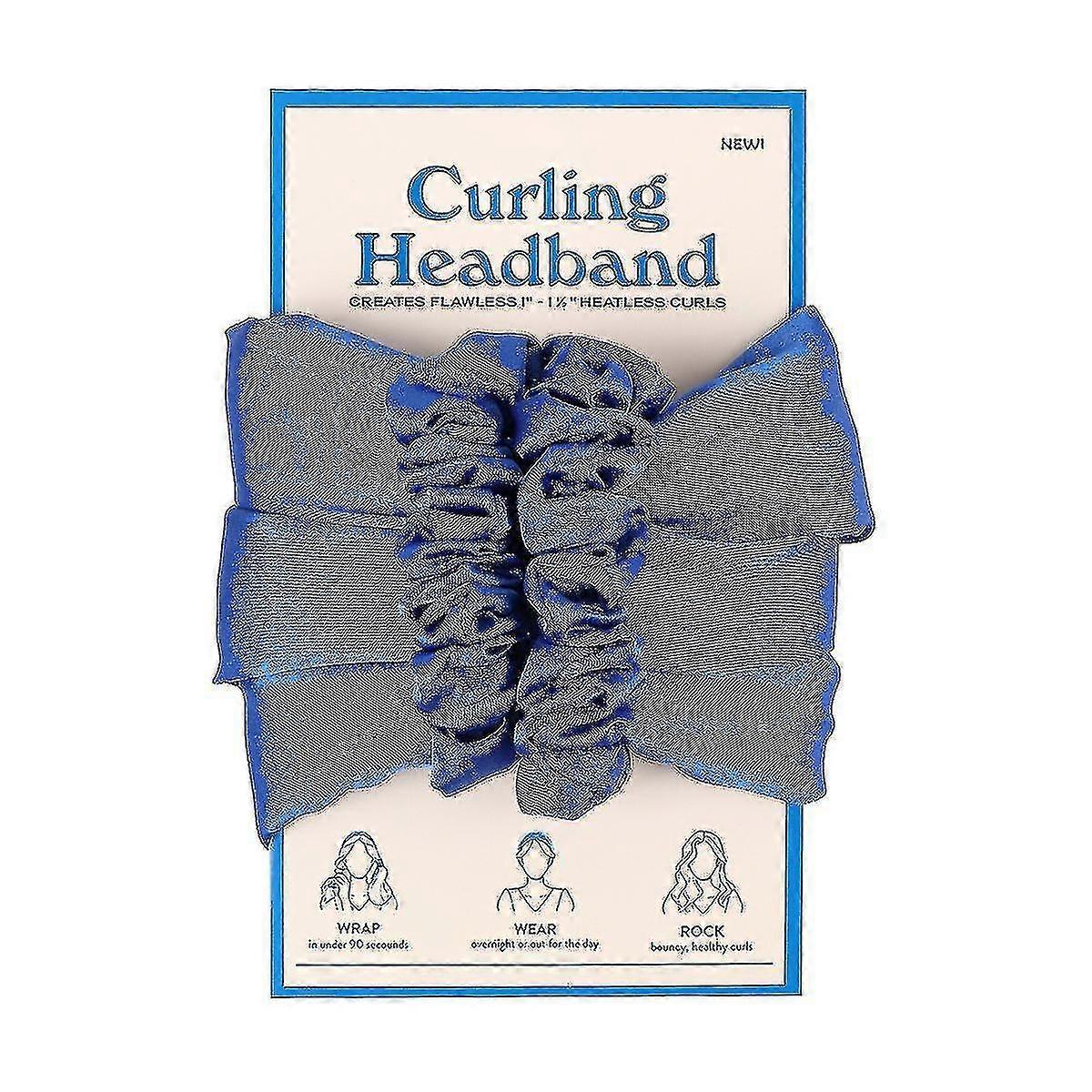 Headband Curling Headbands For Women, Creates Heatless Curls And Waves