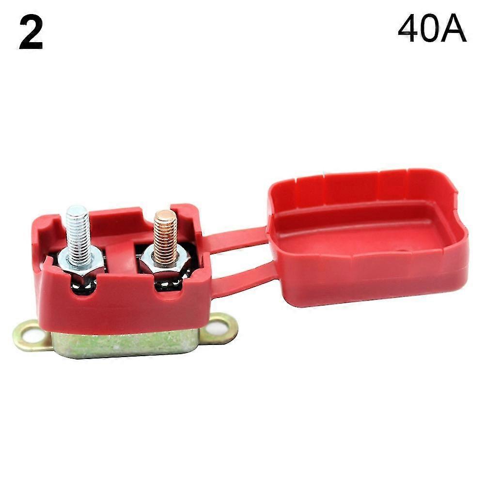 30/40/50a Dc12v Car Electrical Control Automatic Fuse Reset Circuit Breaker