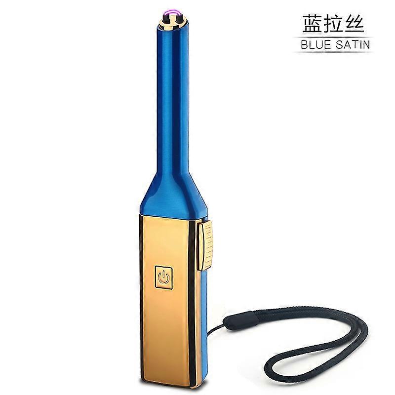 Usb Windproof Lighter Charging Men Personality Single Arc Electronic Cigarette Lighter Custom Diy Manufacturers Direct Wholesale