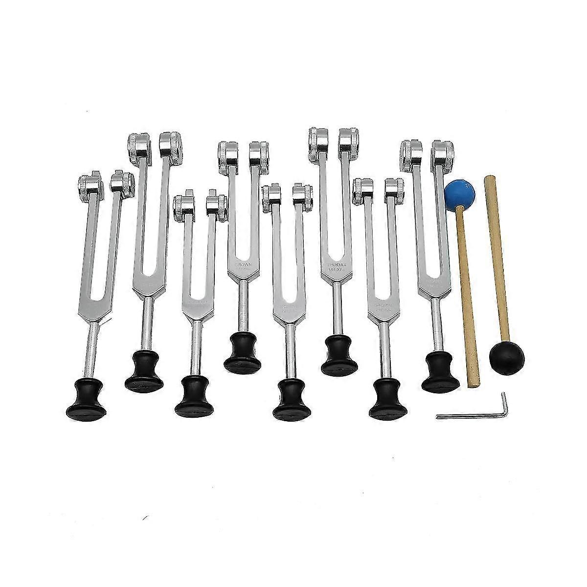 Tuning compatibel metks Set compatibel met Healing, Geluid (126.22 Hz, 136.1 Hz, 141.27 Hz, 172.06 Hz, 194.18 Hz, 210.42 Hz, 221.