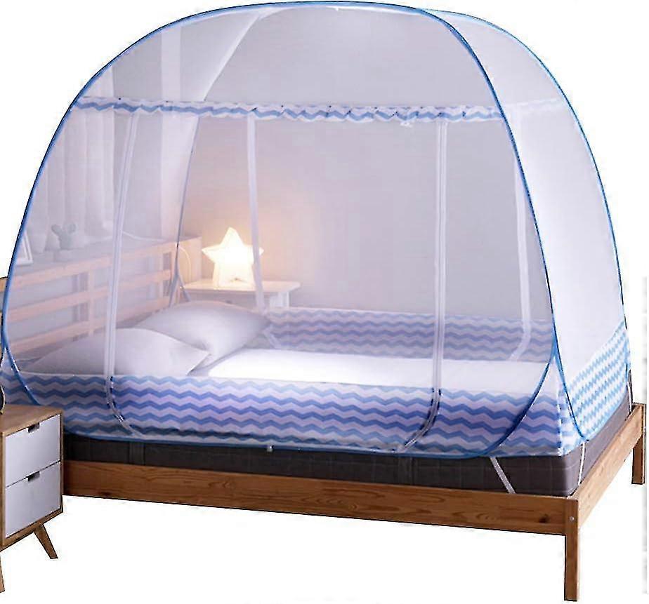Jsanh Folding Mosquito Net Tent Canopy Curtains For Beds Pop Up Mosquito Net Tent  SZRH A-F
