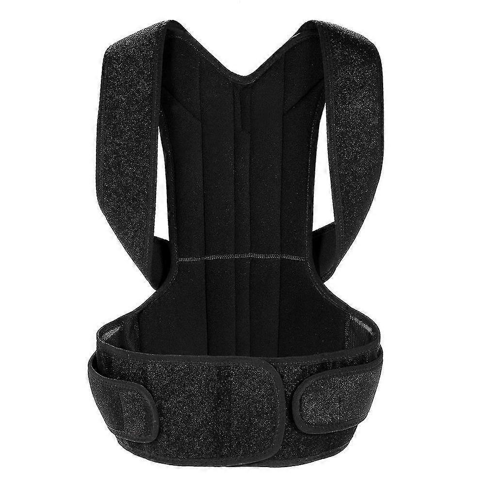 Adjustable brace back posture corrector shoulder relief brace lumbar upper lower back support strap belt men women health care