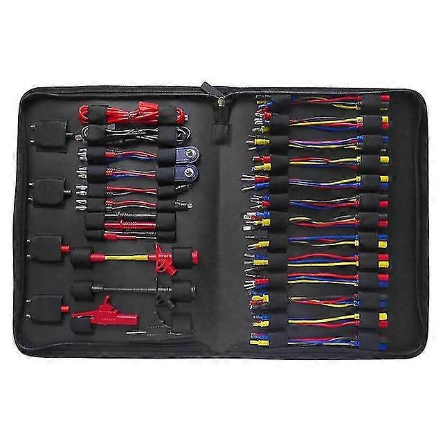 70Pcs automotive circuit test leads kit electrical auto diagnostic tool abs+pvc wire 1000v