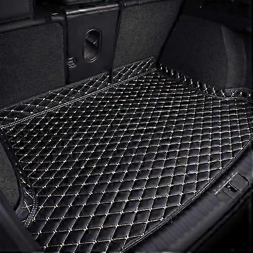 unique Car Trunk Mats for Mazda CX30, Leather Car Boot Liner Mat Car Boot Cover Anti-Slip Carpets, Waterproof Rear Trunk Protector Mat Scratch Proof C