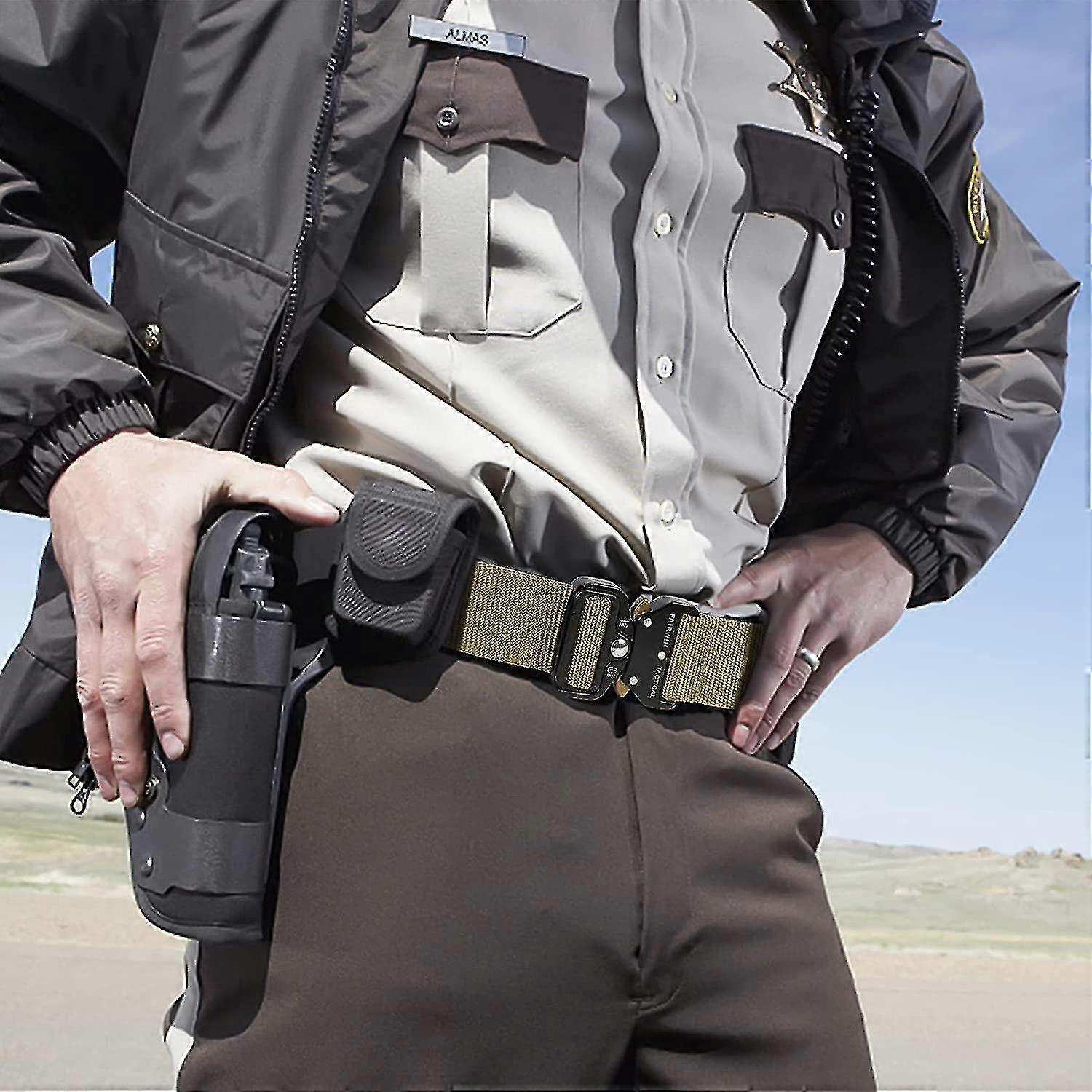 Cintura Tattica Da Uomo 1,5 Regolabile in Nylon Cintura Militare Con
