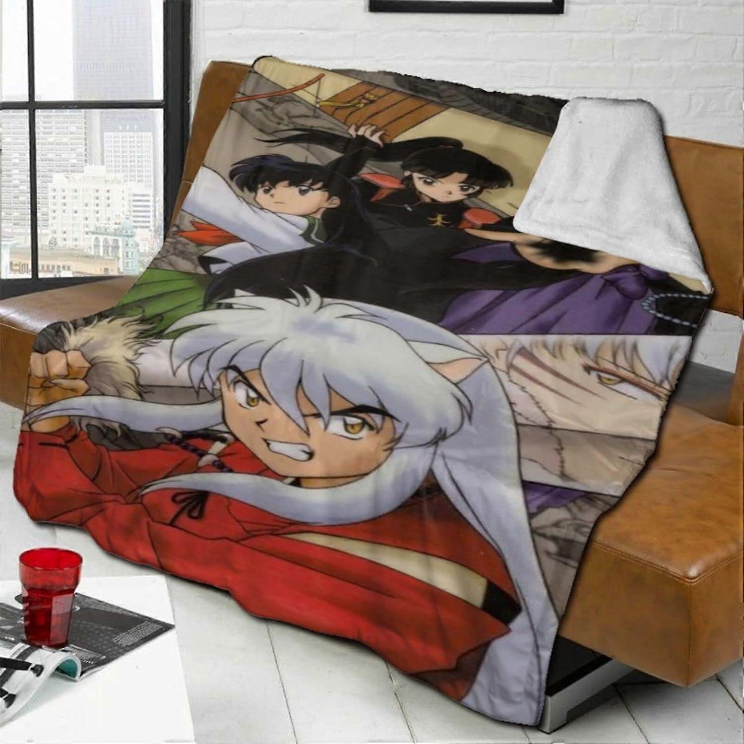 Japanese Children's Cartoon Flannel Blanket with Colourful Colours