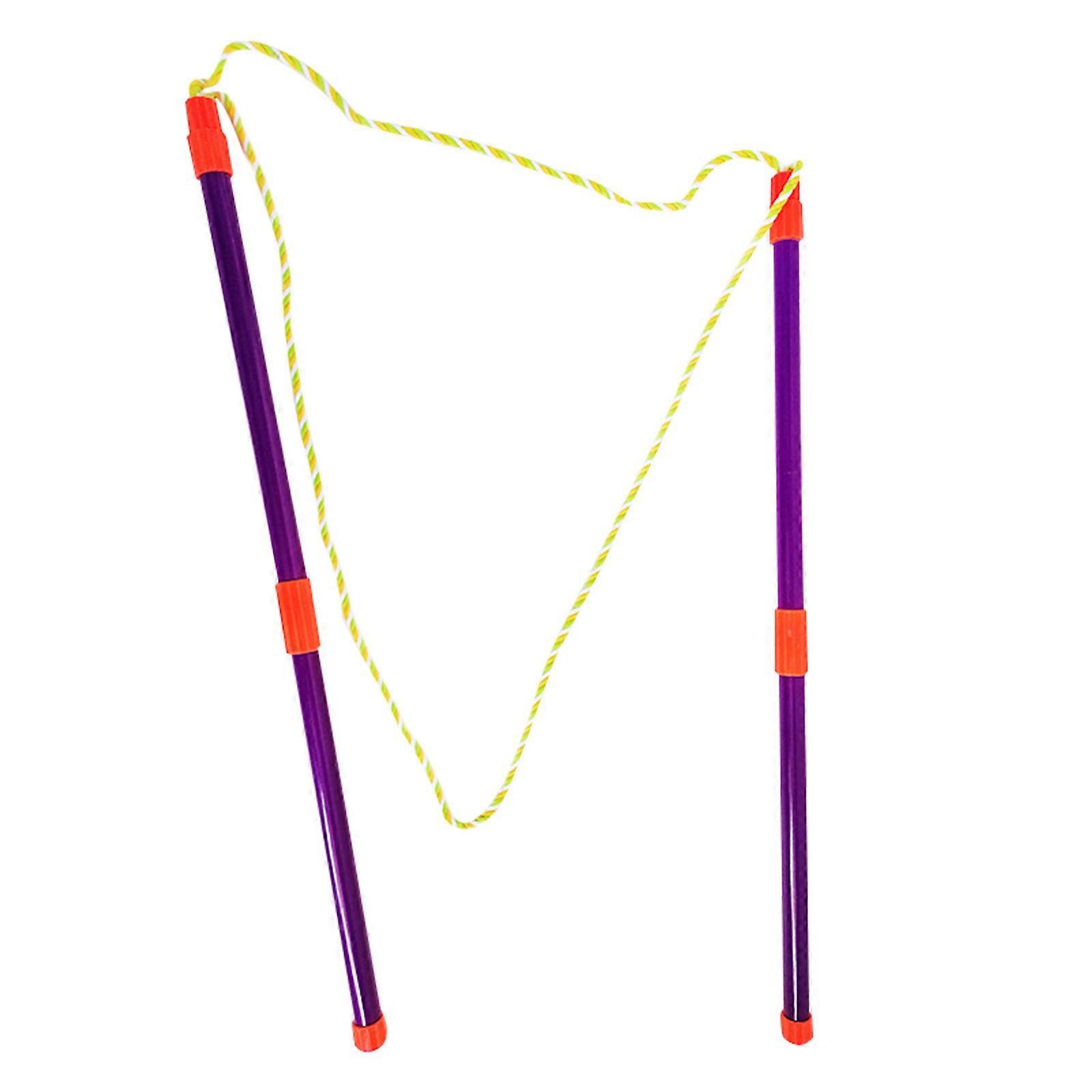 Bubble Blowing Toy Big Bubble Rope Pole Performance Bubble Blowing Tool