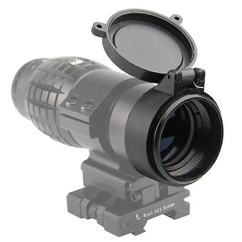 Rifle Scope Lens Cover Quick Spring Up Flip-open Lens Dust Cover Protective Cap for Outer Dia 25-69mm Caliber Hunting Riflescope