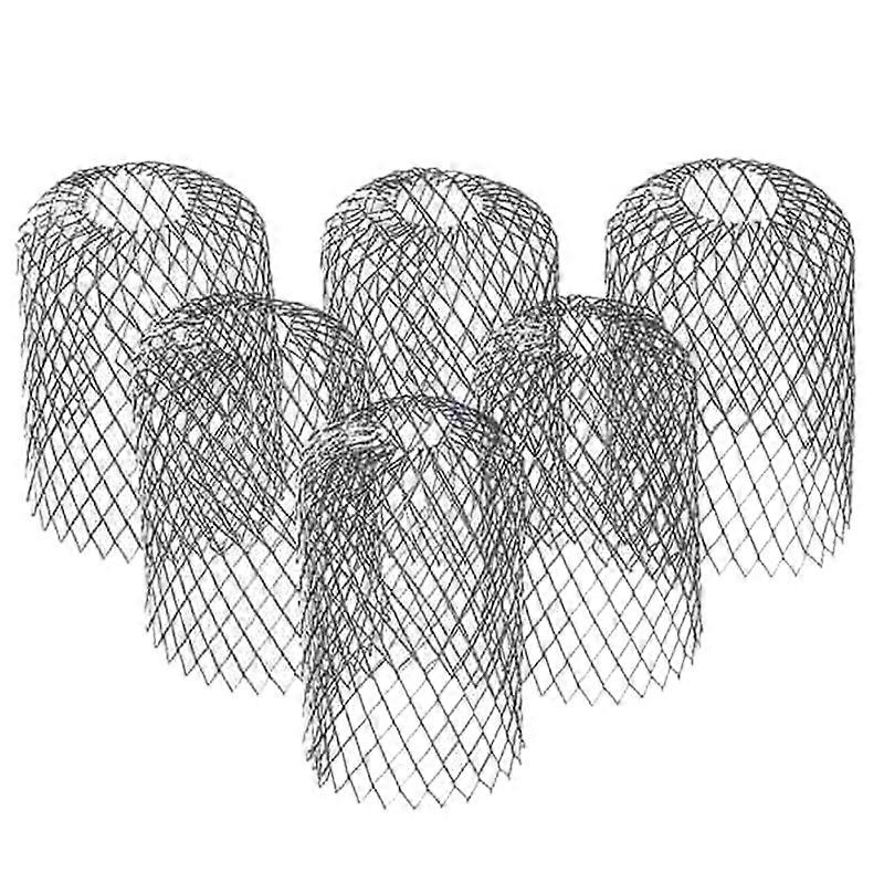 6 Pack Siphon Gutter Guard 3Inch Expandable Aluminium Filter Strainer Gutter Downspout Guard