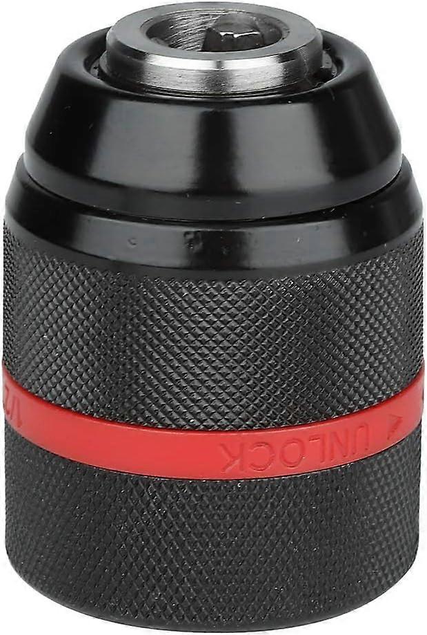 Mandrin de perceuse sans clé, mandrin de perceuse à main 1/2-20UNF Montez 0,04-0,51 pouce Mandrin de perceuse à serrage automatique à des fins multiples