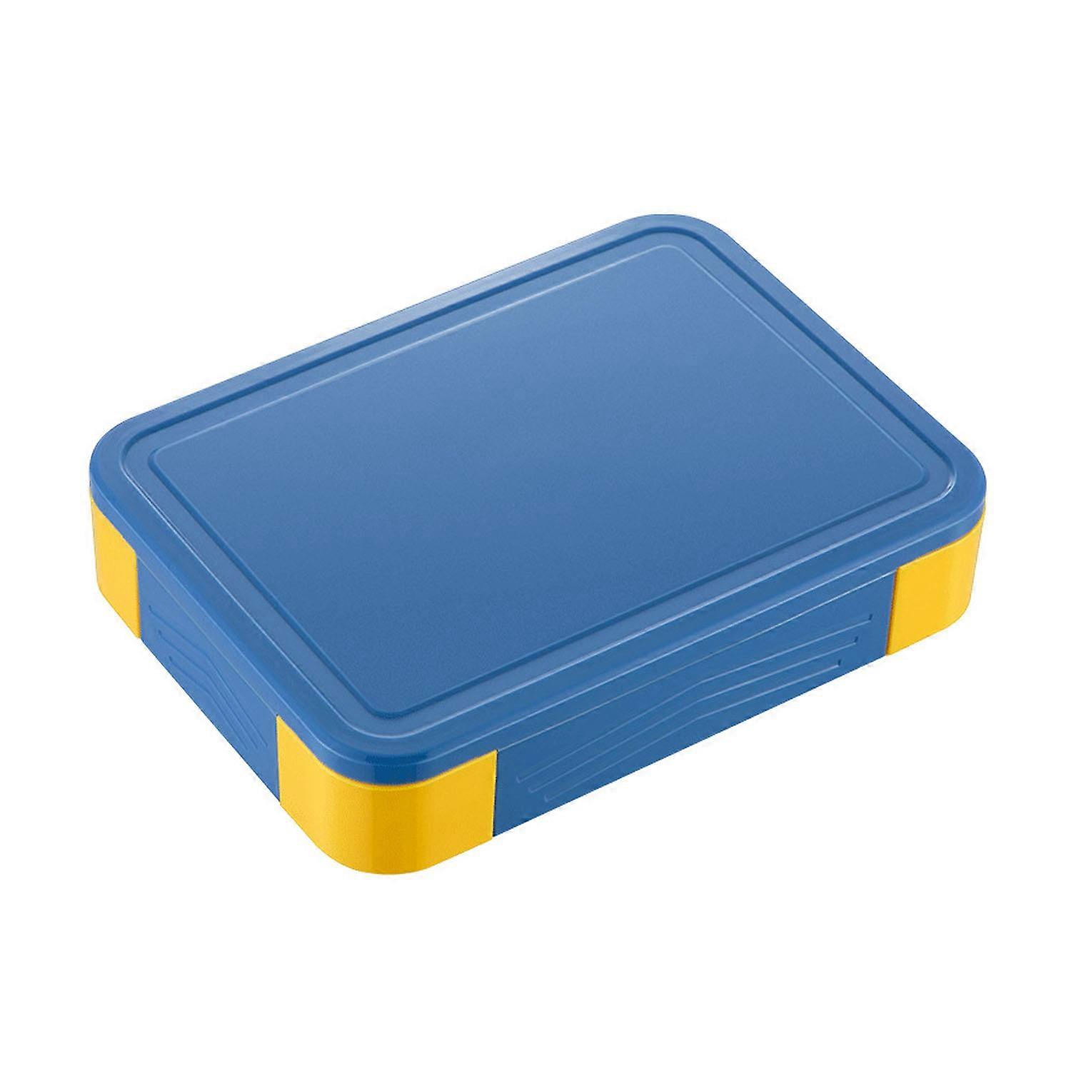 Blue split fruit box salad box lunch box